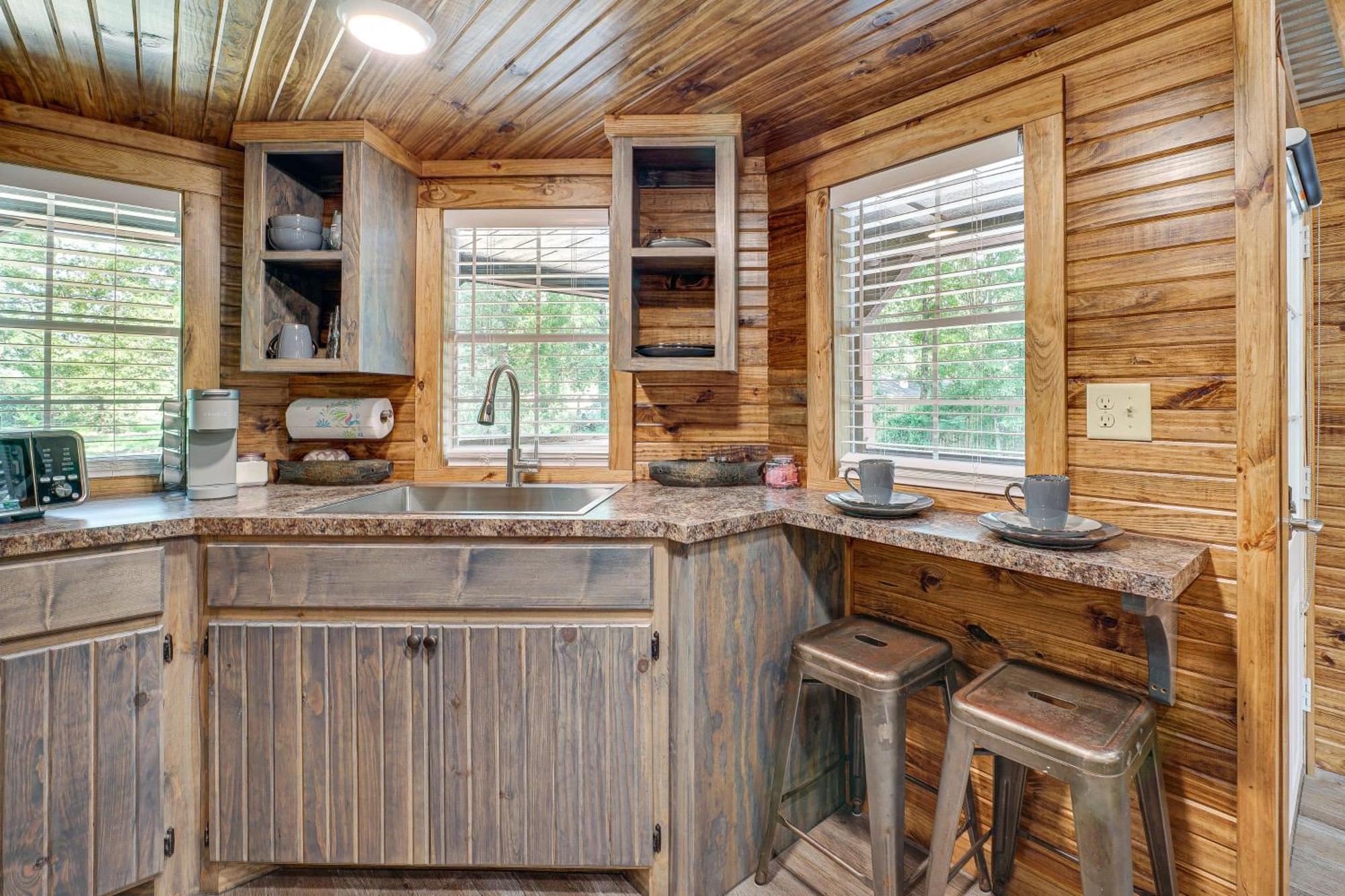 Couples Cabin In Broken Bow About 5 Mi To Downtown! المظهر الخارجي الصورة
